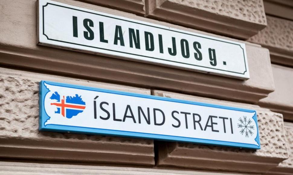 Islandijos Self Check-In Basement Apartments Аеропорт Вільнюс Екстер'єр фото